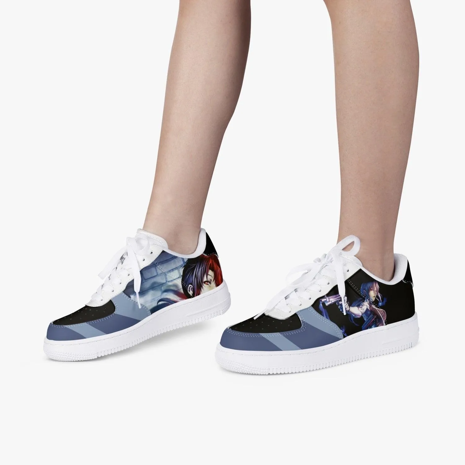 Black Lagoon Revy Air F1 Anime Shoes