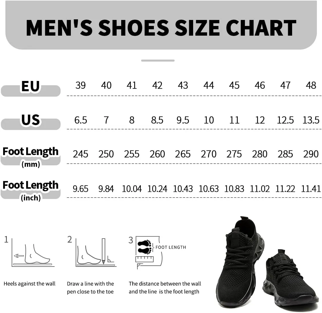 Mens Walking Shoes Slip On Tennis Non Slip Sneakers Outdoor Running Sports Trainers Athletic Sneaker Road Casual Workout Lightweight Shoes