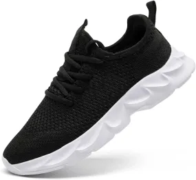 Mens Walking Shoes Slip On Tennis Non Slip Sneakers Outdoor Running Sports Trainers Athletic Sneaker Road Casual Workout Lightweight Shoes