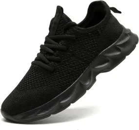 Mens Walking Shoes Slip On Tennis Non Slip Sneakers Outdoor Running Sports Trainers Athletic Sneaker Road Casual Workout Lightweight Shoes