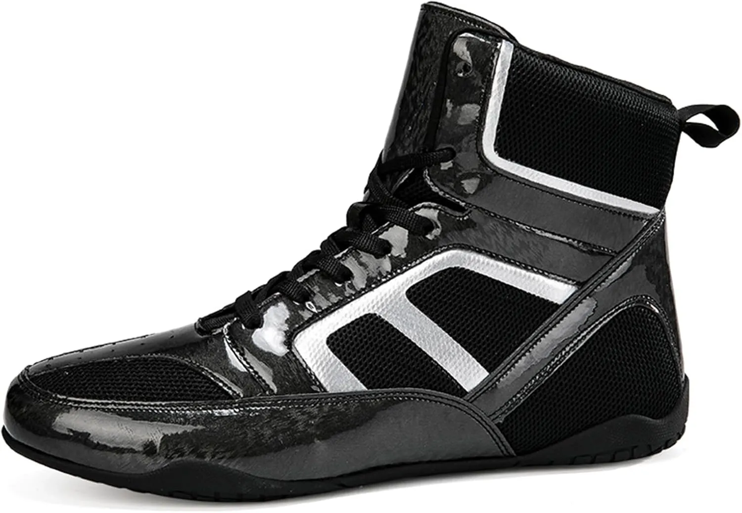 ONAIC Wrestling Shoes for Mens Unisex Rubber Sole Boxing Boots Combat Training Shoes Breathable Training Shoes