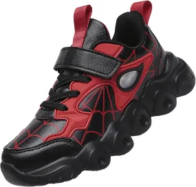 Spider Kid Sneakers Athletic Running Lightweight Stylish Shoes for Boys Girls Halloween Christmas New Year Party Spider Kid Sneakers Athletic Running Lightweight Stylish Shoes for Boys Girls Halloween Christmas New Year Party