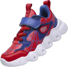 Spider Kid Sneakers Athletic Running Lightweight Stylish Shoes for Boys Girls Halloween Christmas New Year Party Spider Kid Sneakers Athletic Running Lightweight Stylish Shoes for Boys Girls Halloween Christmas New Year Party