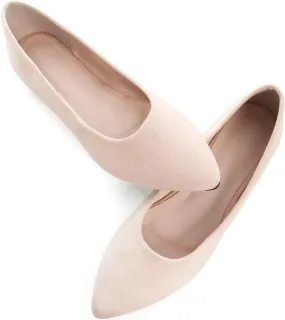 Stunner Women's Flats Fashion Pointed Toe Flats Comfortable Ballet Flats Solid Casual Slip On Flats