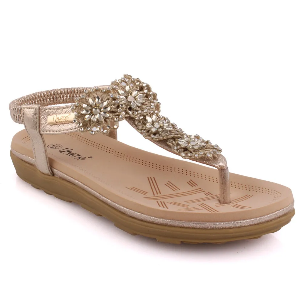 Women ‘Imoga’ Flat Decorated Summer Sandals