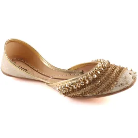 Women Traditional  “MAREN” Embellished Bells Sequins Khussa