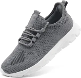 Womens Running Shoes Tennis Slip on Sneakers Breathable Athletic Lightweight Gym Sports Workout Walking Shoes