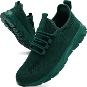 Womens Running Shoes Tennis Slip on Sneakers Breathable Athletic Lightweight Gym Sports Workout Walking Shoes