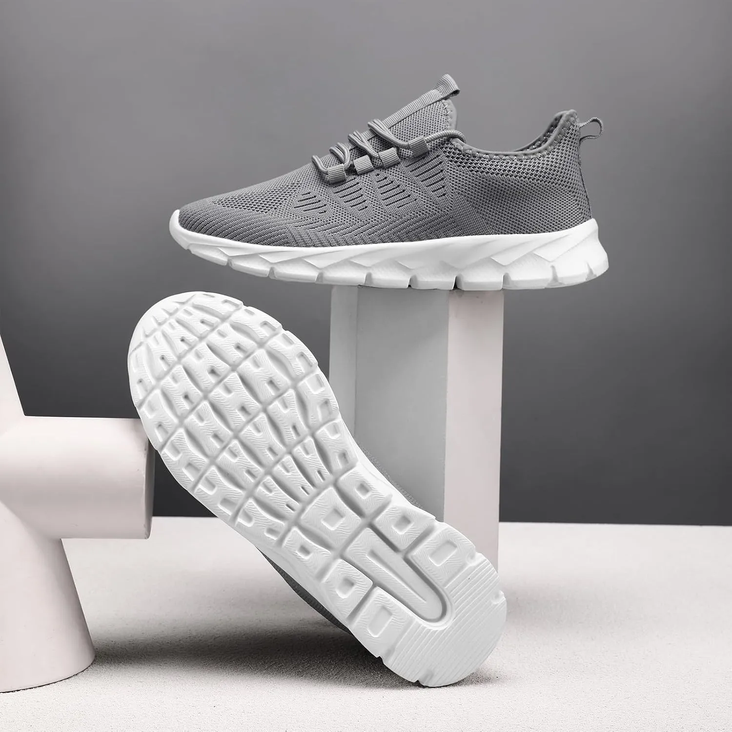 Womens Running Shoes Tennis Slip on Sneakers Breathable Athletic Lightweight Gym Sports Workout Walking Shoes