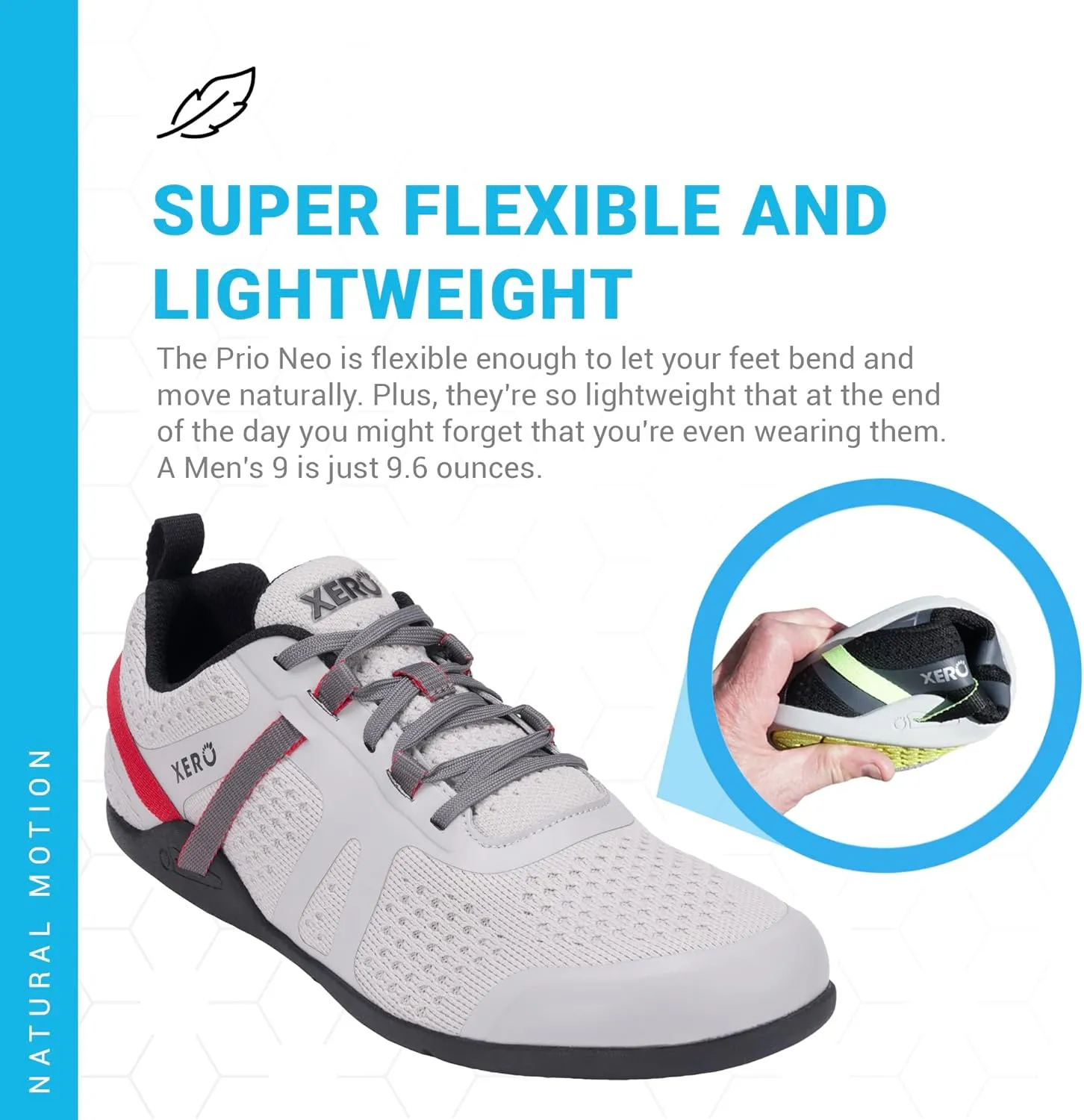 Xero Shoes Men's Prio Neo Barefoot Training Shoe